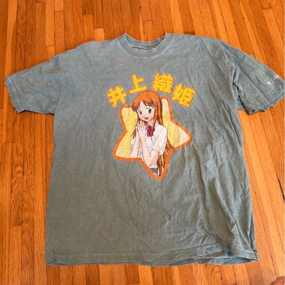 VINTAGE RARE Orihime Inoue T-Shirt from Bleach Anime, Size XL